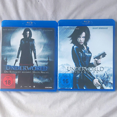 2x Blu-ray Underworld & Underworld: Evolution Extended Cut FSK 18/16