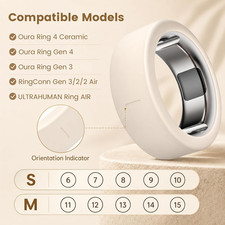 Ultra-Thin Covers Compatible with Oura Ring Gen 4/4 Ceramic/Oura Ring Gen 3 C...