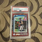 2024 Panini Donruss Caleb Williams #327 Optic Preview Red Wave Prizm PSA 10