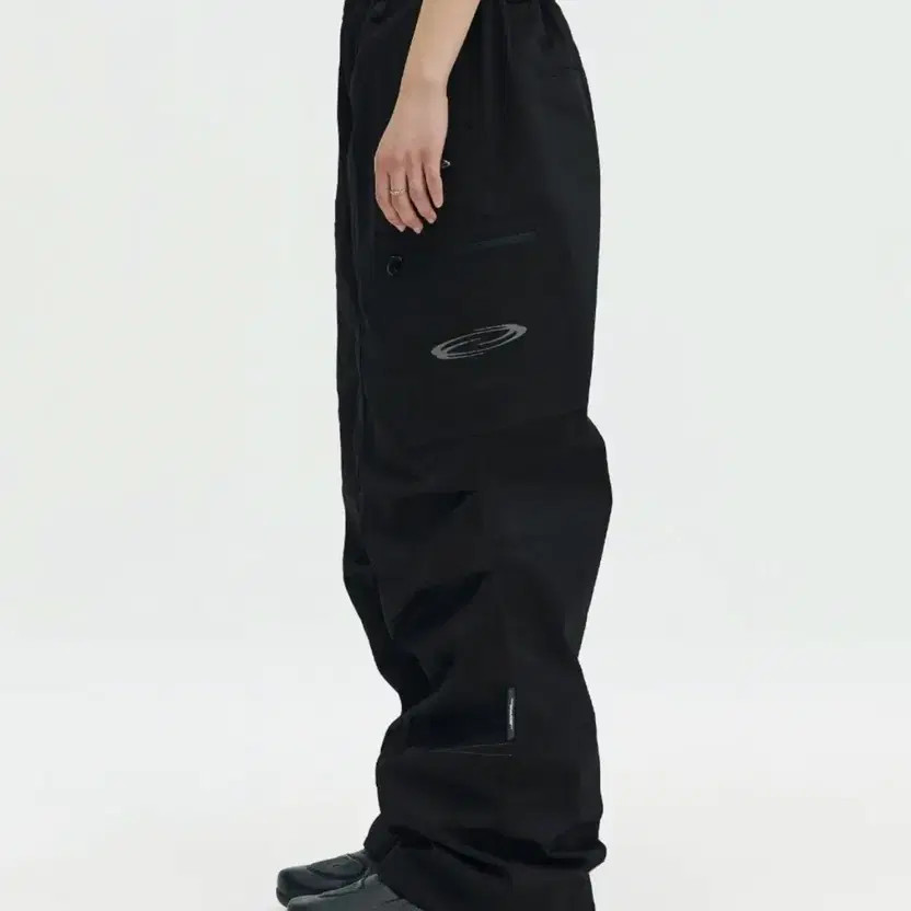 Opening Project Drawstring Cargo Pants Black S - image 1