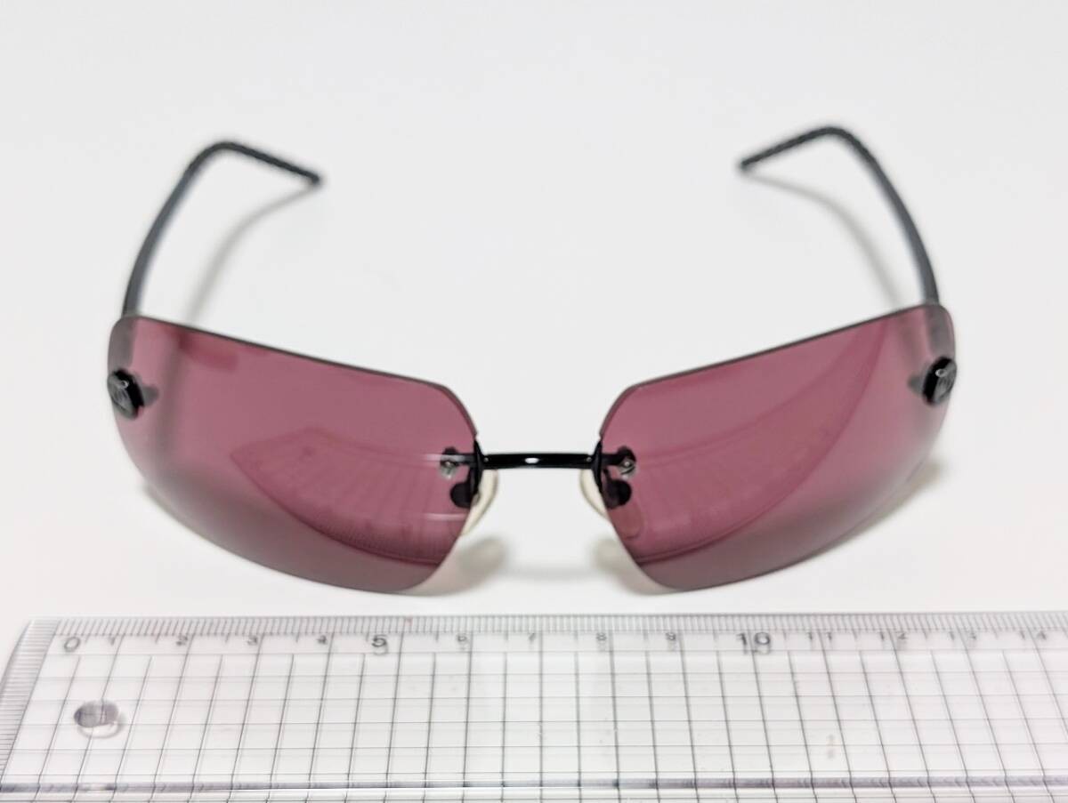 CHANEL 4035 Wine red Sunglasses 63□16-120 Rim-Less Women