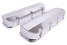 Big Block Chevy Fabricated Valve Covers Bb Bbc 1965-95 V8 396 427 454 496 Chrome