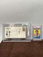 PSA Elvin Hayes Signed 1972 Topps Card EX 5 Auto & HOF FDC Autograph Lot