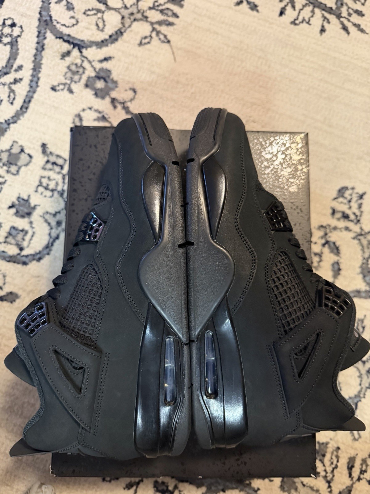 Nike Air Jordan IV 4 Retro Black Cat Men’s Size 12 Brand New In Box thumbnail 7