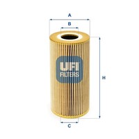 UFI 25.095.00 ÖLfilter FüR MERCEDES-BENZ Ssangyong Daewoo