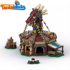 MOC-108067 The Legend of Zelda Breath The Horse Stable building blocks Toys Set