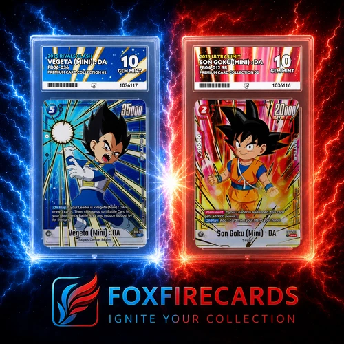 Goku & Vegeta Mini Daima PCC02 - ACE 10 Perfect Subs Consecutive Pair DBFW