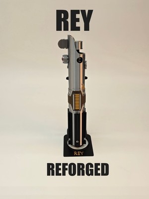 Rey Reforged Inspired Lightsaber Replica EP9 Star Wars, Full Size- 3D Print Jedi