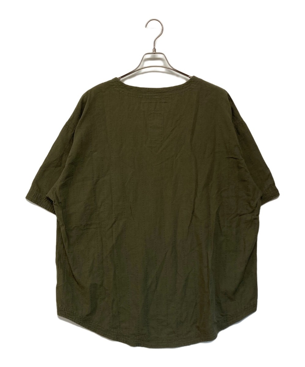 NEIGHBORHOOD DOBBY.PO/C-SHIR Size: L Khaki Men 221AQNH-SHM06