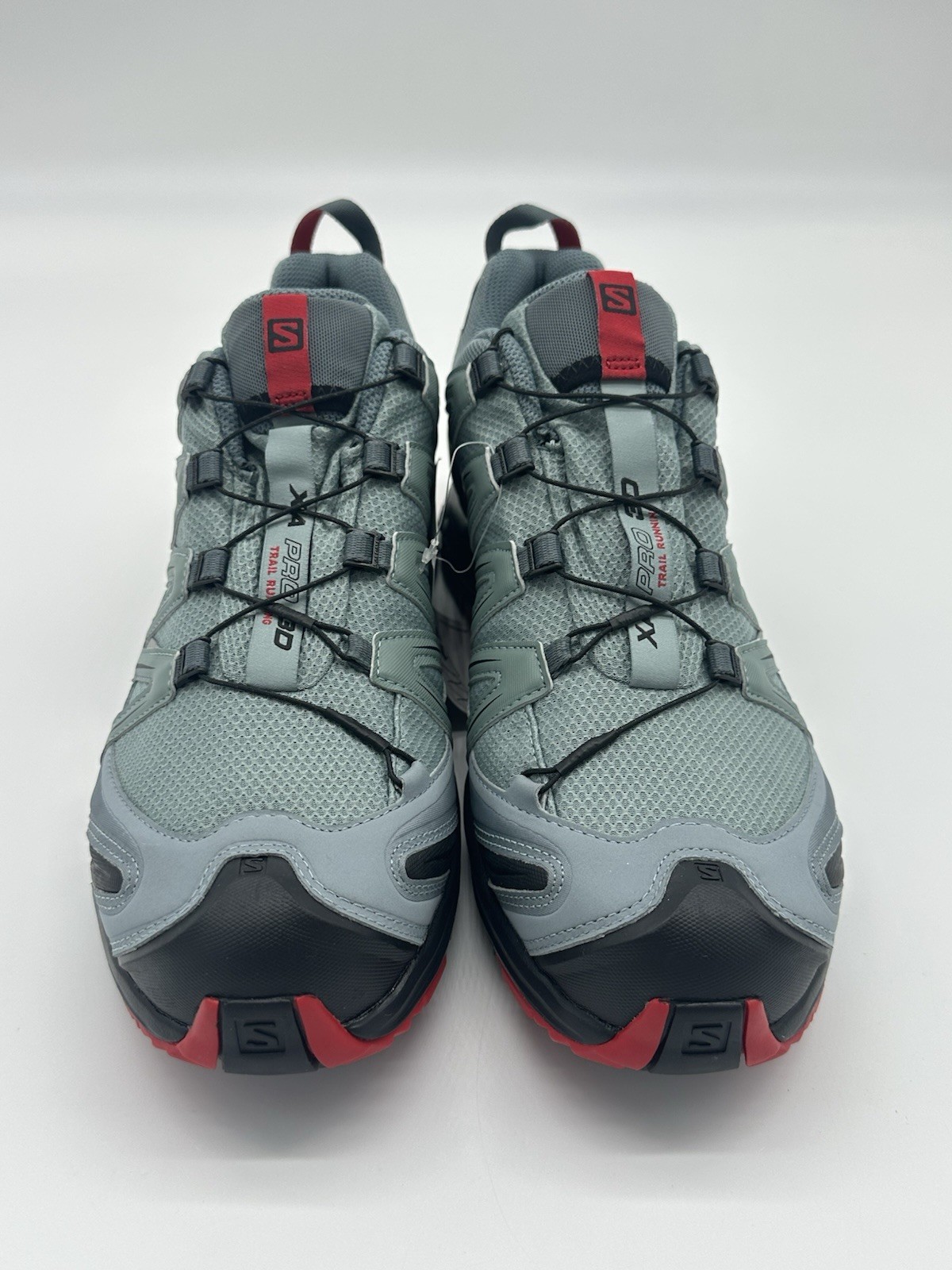 Scarpe da trail running Salomon XA Pro 3D GTX da uomo taglia 11 piombo nero ciliegia 407894