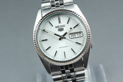 1997 [Near MINT] Seiko 5 7S26-3110 Day Date Automatic Men's From JAPAN W815