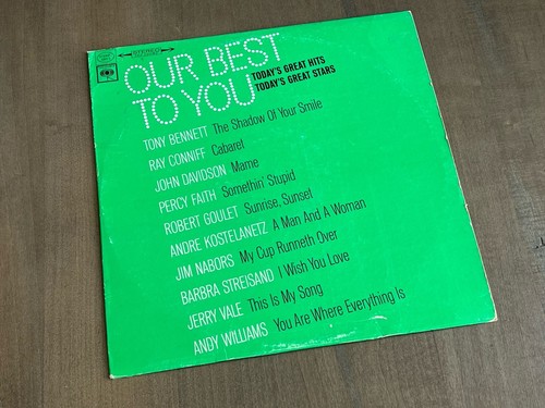 Our Best To You Today's Great Hits Today's Great Stars Vinyl LP, Barbra, Bennett - Picture 10 of 10