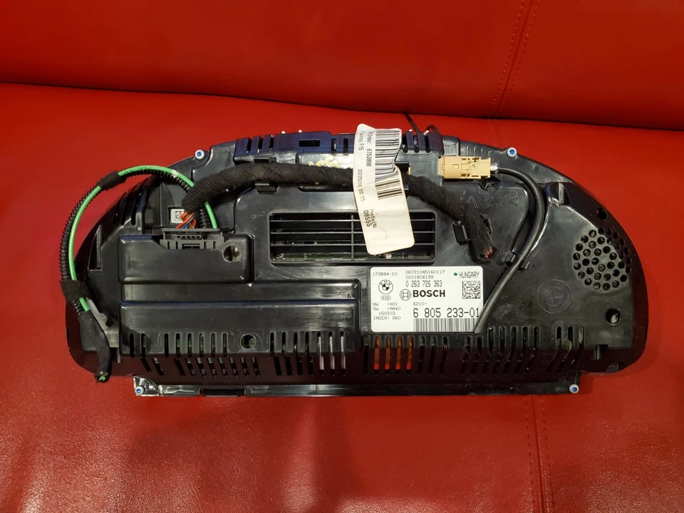 Cuadro velocímetro analógico con pantalla multifunción compatible con BMW X5 26370470 14-18 Foto 3 de 4