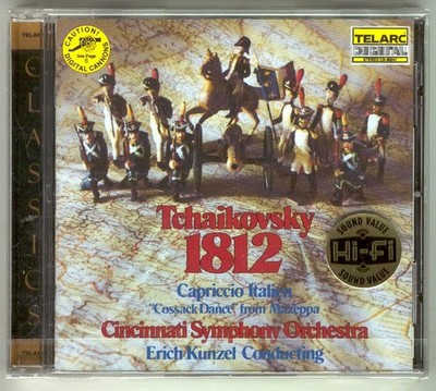 CD Tchaikovsky 1812 Erich Kunzel CSO Cappricio Italien SEALED Telearc Canons NEW