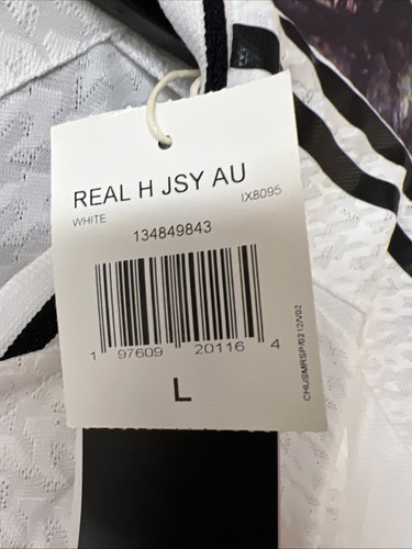 Maillot domicile vierge homme Adidas Real Madrid 2023-2024 US taille L - Photo 7/9