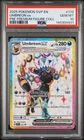 2025 POKEMON PRISMATIC EVOLUTIONS PREMIUM FIGURE COLLECTION UMBREON EX PSA 10