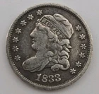 1833-P Capped Bust Half Dime — photo from another recent sale