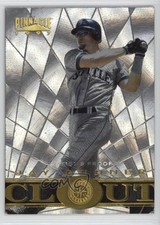 1997 Pinnacle Clout Museum Collection Artist's Proof Jay Buhner #195 8k7
