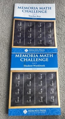 Memoria Press Level A - Teacher Guide & Student Workbook NO WRITING
