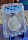 1889 Morgan Silver Dollar MS63 ICG  great surfaces