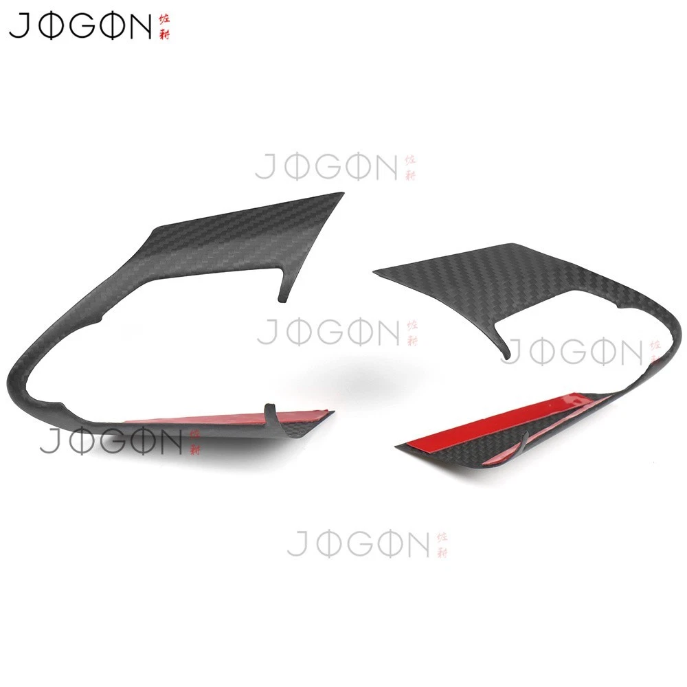 GRC Matte Carbon For Toyota GR Corolla 2023-26 Steering Wheel Switch Frame Cover - Picture 9 of 13