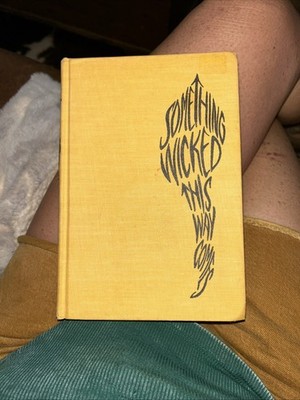 Something Wicked This Way Comes Ray Bradbury1962 HC w/o jacket, Simon & Shuster 