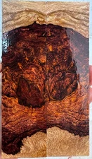 Honduran Rosewood Burl Knife Scales | Pistol Grips | HRB 122