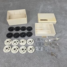 Singer Golden Touch & Sew 750 machine parts  & 17 Singer Cams in Original  Case