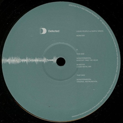 Liquid People vs. Simple Minds, Monster, (12", Par), NM or M-, 3587363607 - Picture 2 of 3