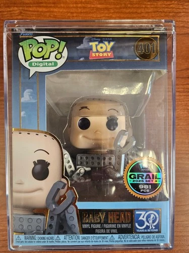 Funko Pop Digital 401 Toy Story Baby Head LE 981 Pcs GRAIL!