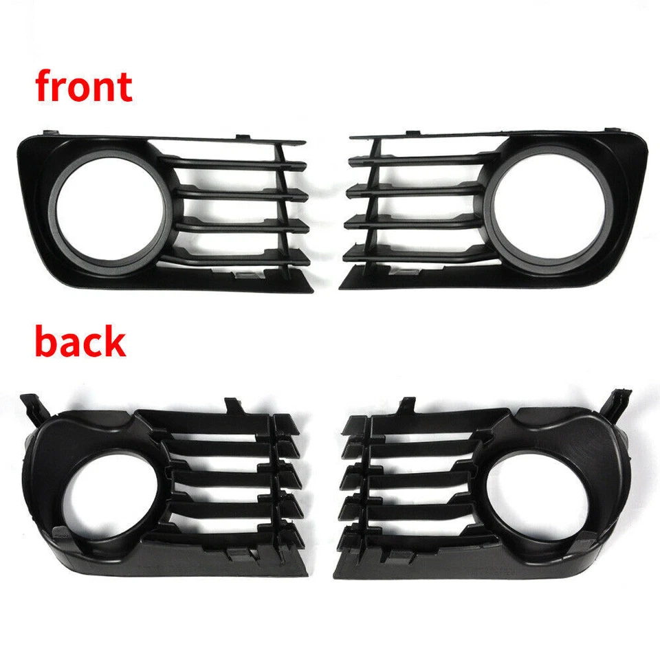 Juego de cubierta de parachoques inferior delantero y bisel antiniebla para Toyota Prius 2004-2009 Foto 4 de 4