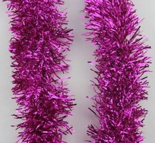 10M (33Ft) Chunky Tinsel Christmas Tree Decoration Xmas Garland Celebrations UK