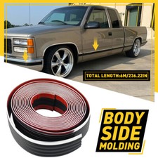 236in Universal Body Side Molding Belt Protector Strip For Trucks Cars Suvs