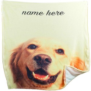 personalized dog throw blankets