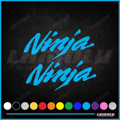 6pcs For KAWASAKI Ninja Sticker Motorcycle Fairing Decal Bodywork Vinyl Logo - Bild 10 von 12