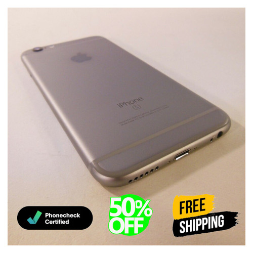 Apple iPhone 6s 16/64GB Unlocked Verizon Att Battery Rose Gold / Silver 4G