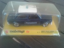 RARA Fiat 128 berlina 2p Gazzella carabinieri 1970 MEBETOYS  Gran Toros A-7 MB
