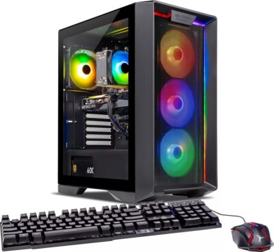 RTX 3050 Gaming PC Desktop Computer INTEL NVIDIA 1TB + SSD 16GB Ram Wifi