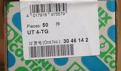 50pcs Phoenix Contact 3046142 UT 4-TG | eBay