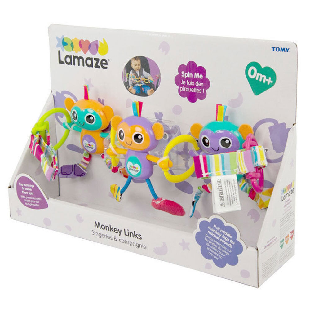 BABY Lグッズ Lamaze Monkey Links Baby/Infant/Newborn Toy/Play Hanger for Car