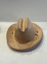 Vintage Marx Johnny West Jane TAN Cowboy Hat Accessory Ranch Range