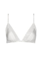 Calvin Klein Damen UnterwäSche Bh Unlined Triangle Xs Elfenbein 000QF5149E101