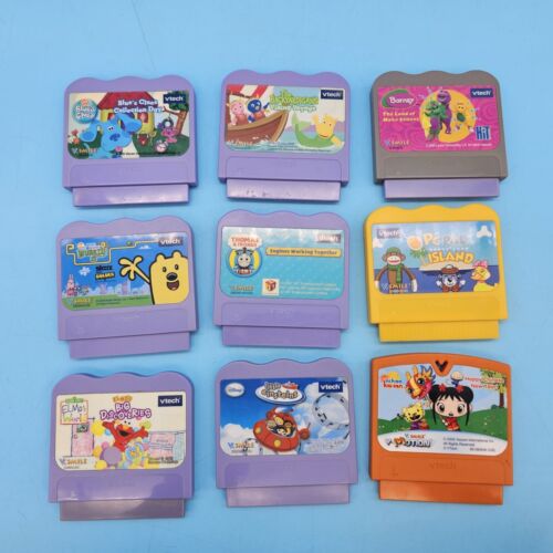 Vtech VSmile PC Pal TV Learning System Bundle Console Controller Keyboard Games - Picture 9 of 10