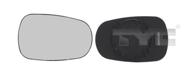 Beidseitig TYC 328-0109-1 Spiegelglas, AußEnspiegel FüR Dacia,Nissan,Renault-image