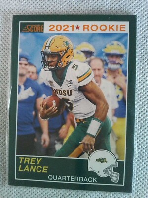2021 Panini Chronicles Score Draft Picks - Trey Lance #60