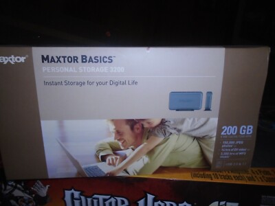Maxtor Basics Personal Storage 3200 200 GB External Hard Drive