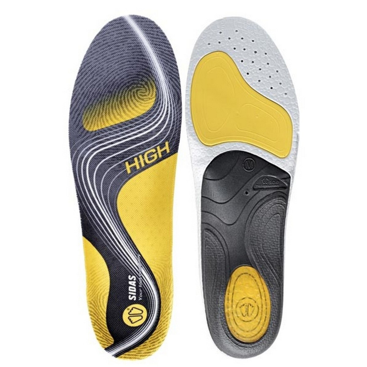Plantillas altas Sidas 3Feet Activ - Repuesto, insertos de apoyo para zapatos.