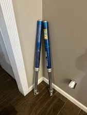 1992 KDX250 KYB Front Fork Set Pair - Blue Anodized