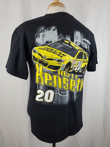 NASCAR Chase Authentics Matt Kenseth #20 T-Shirt Medium Black Two Sided, Toyota - Picture 6 of 8