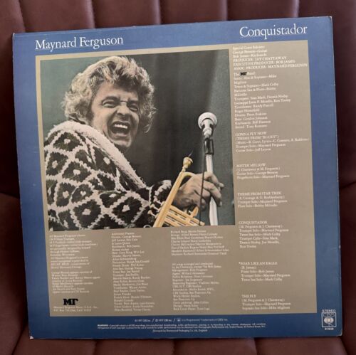 MAYNARD FERGUSON CONQUISTADOR - CBS JAZZ ALBUM UK 1977 - VINYL LP - Picture 3 of 4